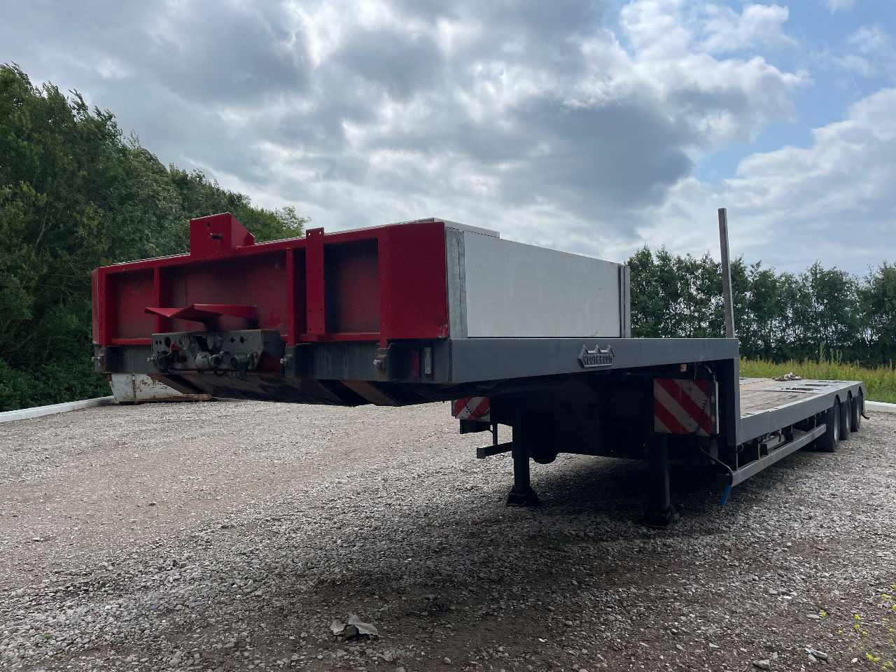 Nooteboom Mco-48-03 V uitschuifbaar hydrolisch gestuurd semi dieplader - Sơ mi rơ moóc thùng thấp: hình 2 Nooteboom Mco-48-03 V uitschuifbaar hydrolisch gestuurd semi dieplader - Sơ mi rơ moóc thùng thấp: hình 2