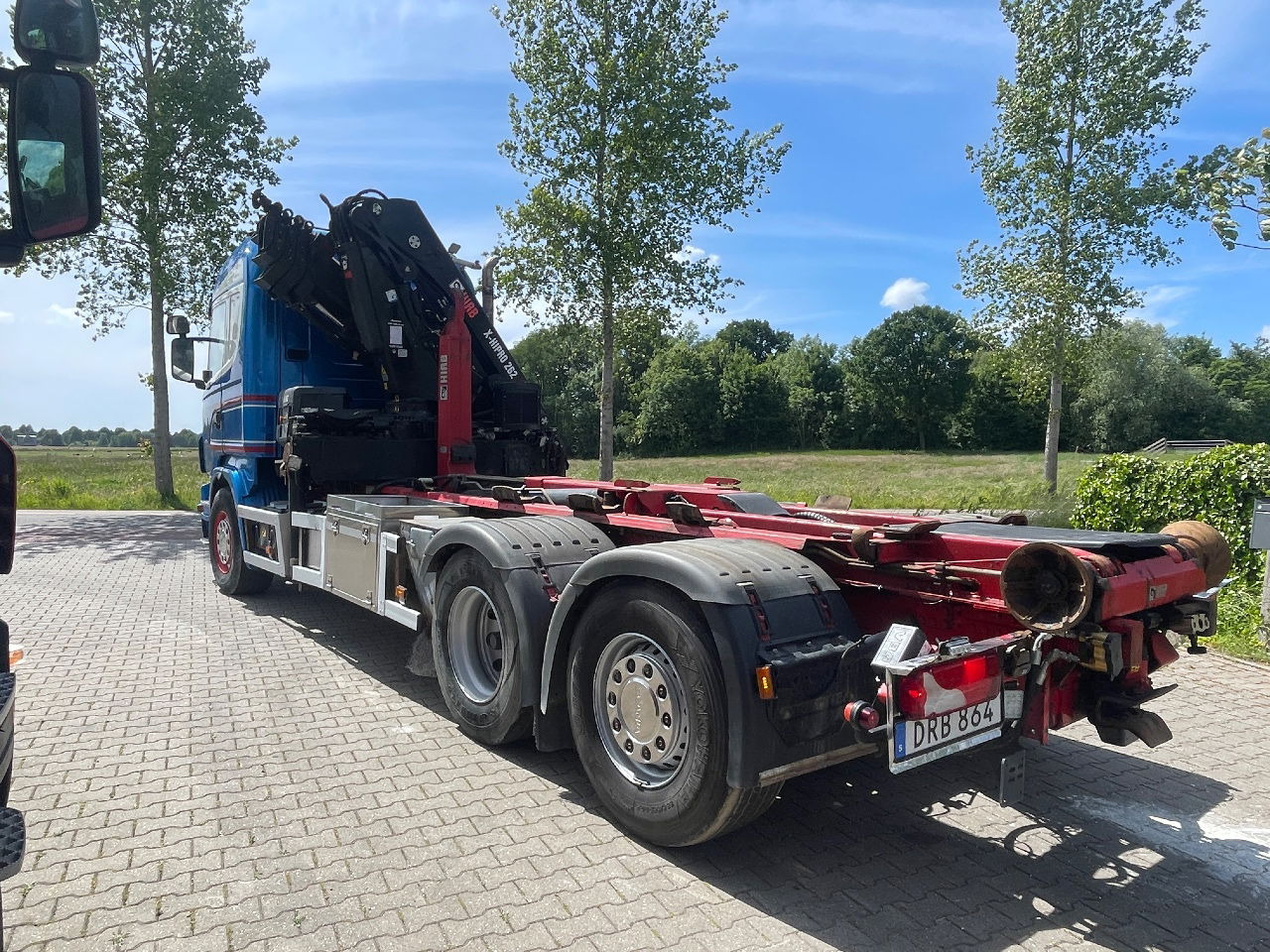 Scania R480 with hiab hookloader and hiab 262 EP5 with remote crane 2019 - Xe chở container/ Xe tải hoán đổi thân, Xe cẩu tự hành: hình 3 Scania R480 with hiab hookloader and hiab 262 EP5 with remote crane 2019 - Xe chở container/ Xe tải hoán đổi thân, Xe cẩu tự hành: hình 3
