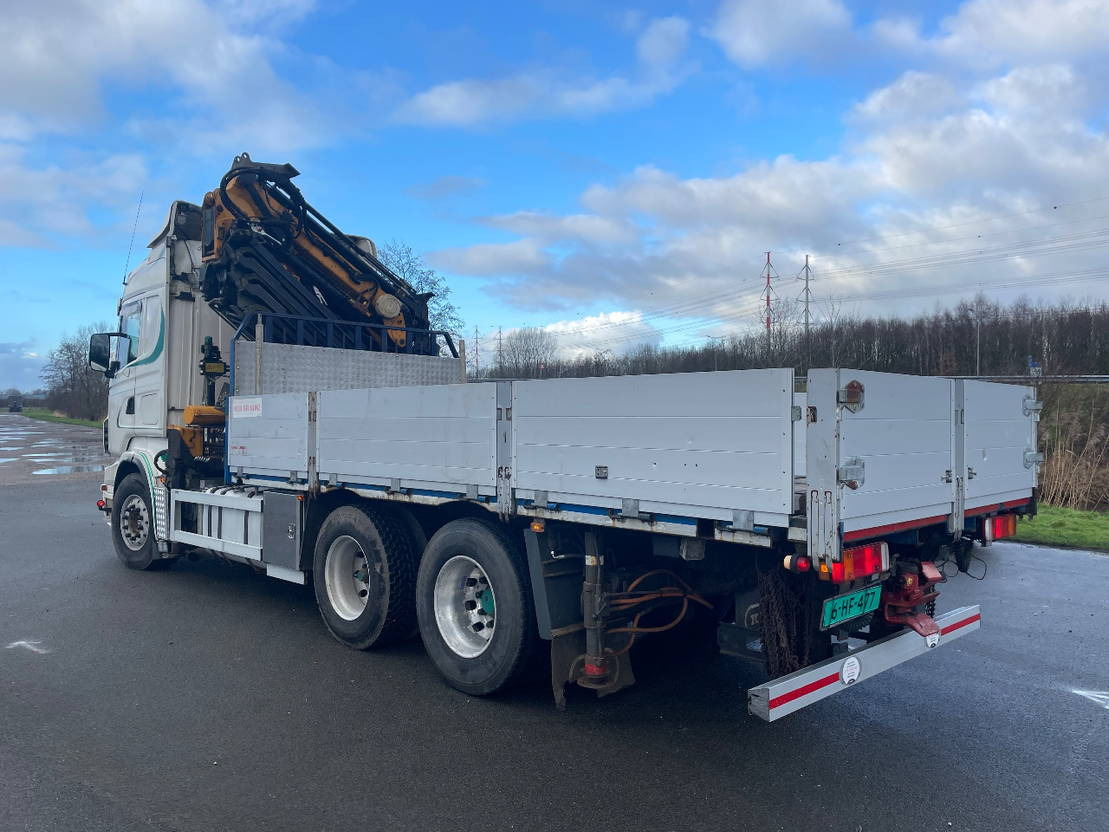Scania R580 V8 Effer 370 crane with jib and winch - Xe cẩu tự hành: hình 4 Scania R580 V8 Effer 370 crane with jib and winch - Xe cẩu tự hành: hình 4