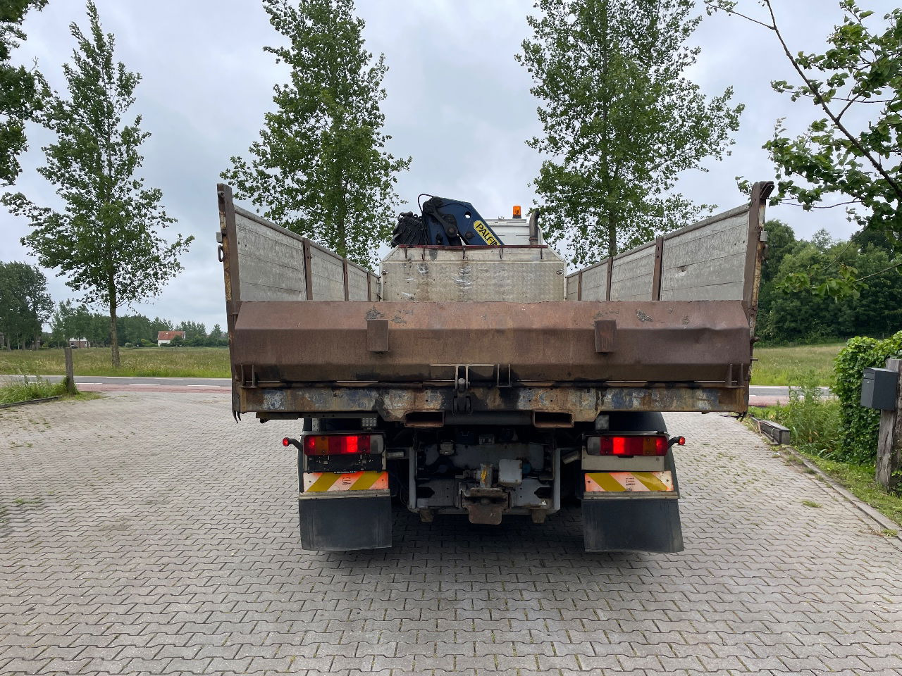 Volvo FM 7 310hp with Palfinger PK21000 with remote and tipper - Xe ben, Xe cẩu tự hành: hình 4 Volvo FM 7 310hp with Palfinger PK21000 with remote and tipper - Xe ben, Xe cẩu tự hành: hình 4