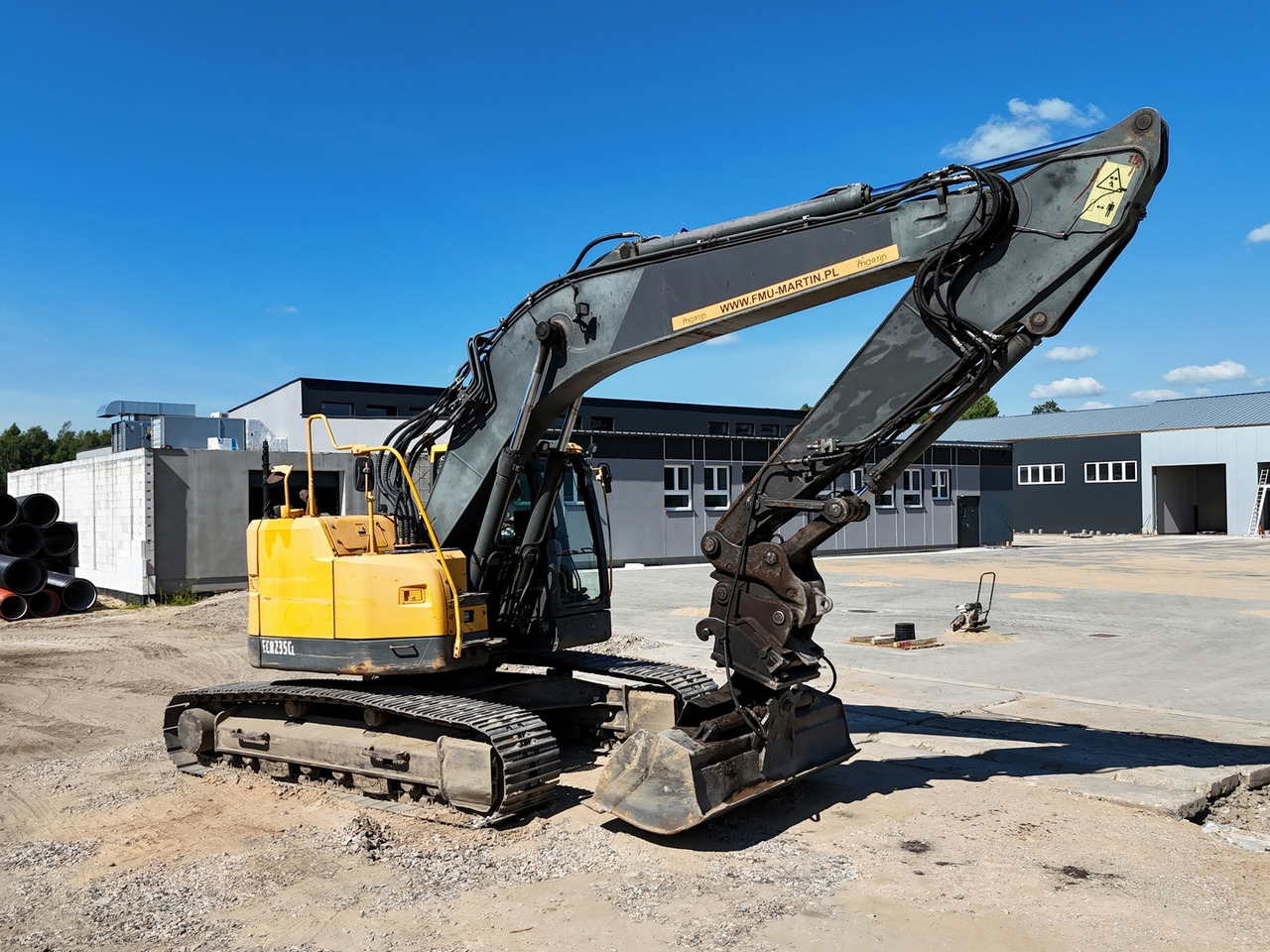 Máy xúc bánh xích Volvo ECR235: hình 19