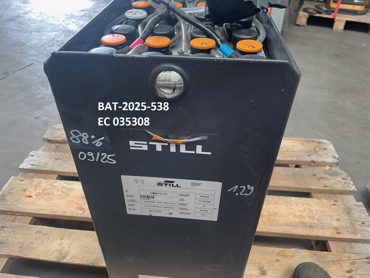 Hawker 24 Volt I 3 PZS 375 - Ắc quy cho Thiết bị xử lý vật liệu: hình 5 Hawker 24 Volt I 3 PZS 375 - Ắc quy cho Thiết bị xử lý vật liệu: hình 5