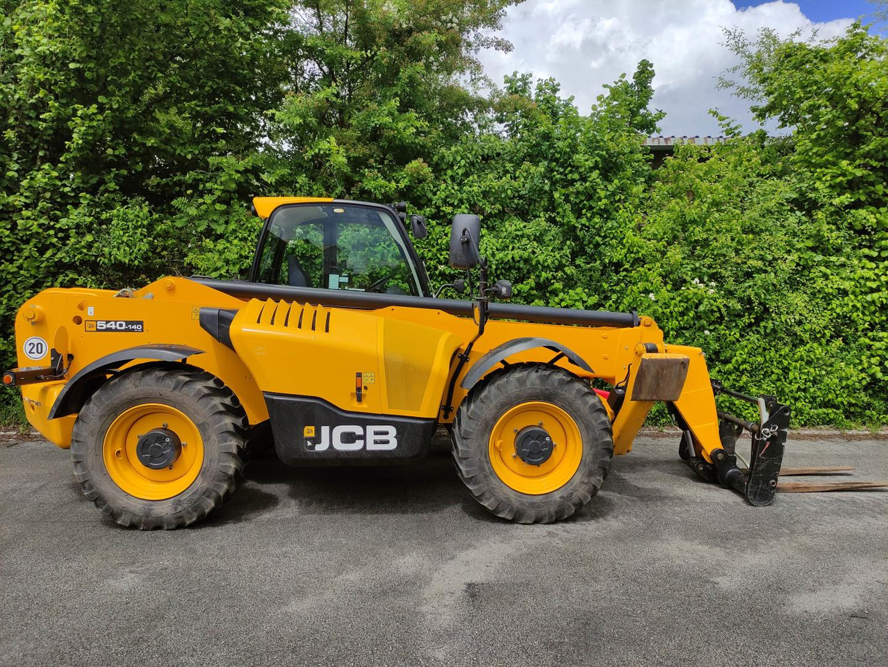 JCB 540V140 Hi Viz - Xe nhấc hình viễn vọng kính: hình 2 JCB 540V140 Hi Viz - Xe nhấc hình viễn vọng kính: hình 2