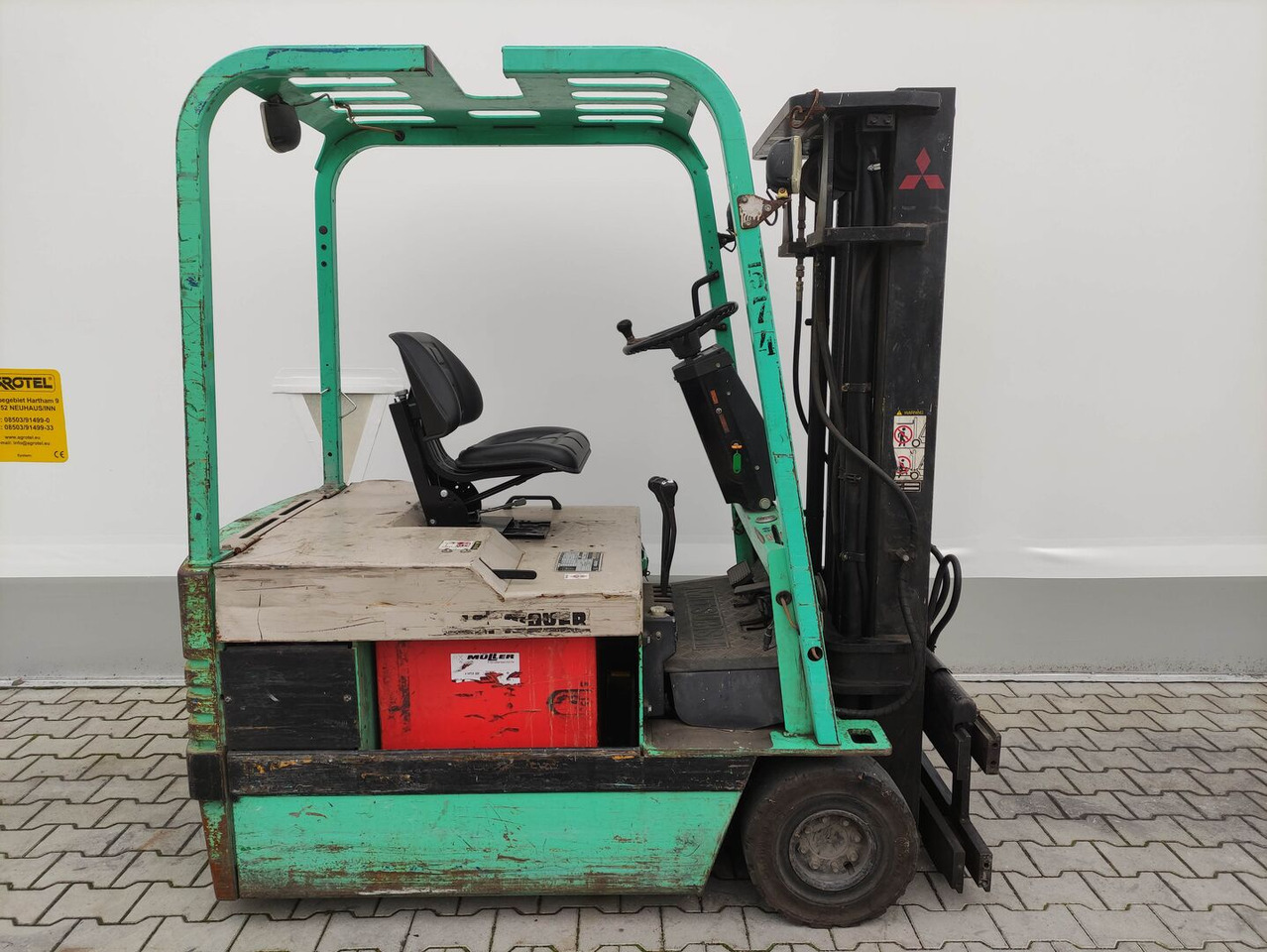 Mitsubishi FBS18-48E - Xe nâng điện: hình 2 Mitsubishi FBS18-48E - Xe nâng điện: hình 2
