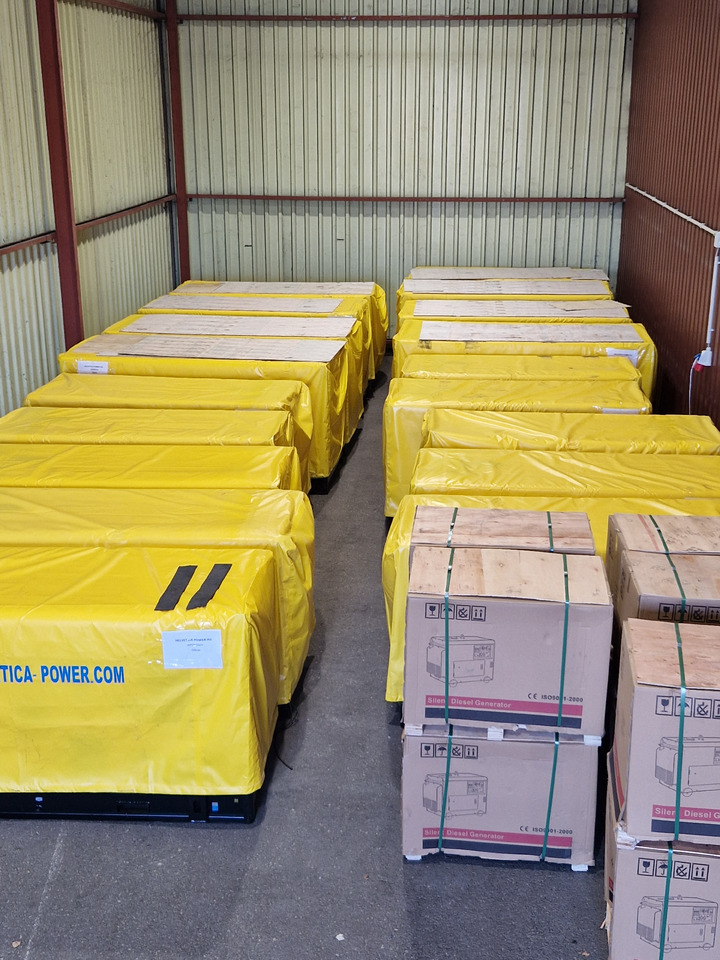 Bộ phát điện mới HELVETICA POWER HP030S1ASR  38KVA / 30KW Diesel Stromgenerator SuperSilent: hình 8