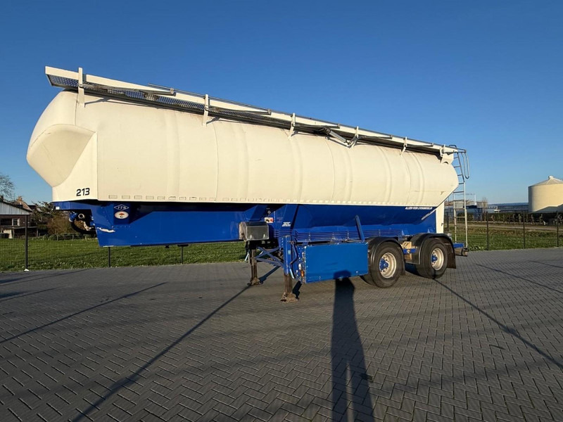 Feldbinder EUT 45.2 VERWEEG TRAILER, CITY, ACHTERAS GESTUURD, 45,2 KUUB, 7 VAKKEN. - Sơ mi rơ moóc bồn: hình 3 Feldbinder EUT 45.2 VERWEEG TRAILER, CITY, ACHTERAS GESTUURD, 45,2 KUUB, 7 VAKKEN. - Sơ mi rơ moóc bồn: hình 3