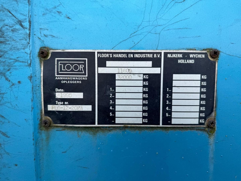 Floor FLO 12 202A 2 ASSEN, LAADKLEP. - Sơ mi rơ moóc hộp kín: hình 3 Floor FLO 12 202A 2 ASSEN, LAADKLEP. - Sơ mi rơ moóc hộp kín: hình 3