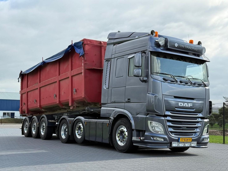 Xe đầu kéo DAF XF 510 FTG HANDGESCHAKELD, COMPLEET, KIEPCHASSIS, 30FT CONTAINER.: hình 1