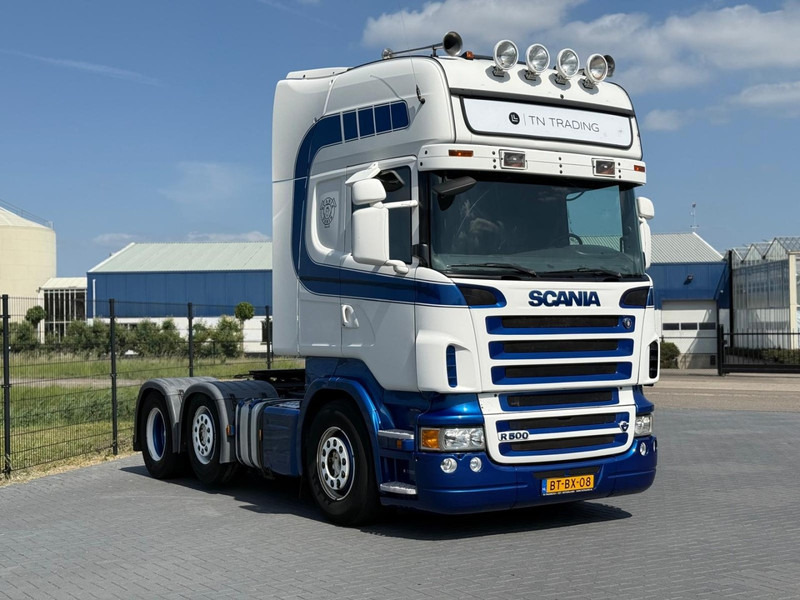 Scania R 500 A 6X2/4 STEERING PUSHER, MANUEL, RETARDER, LEATHER, TOP. - Xe đầu kéo: hình 1 Scania R 500 A 6X2/4 STEERING PUSHER, MANUEL, RETARDER, LEATHER, TOP. - Xe đầu kéo: hình 1