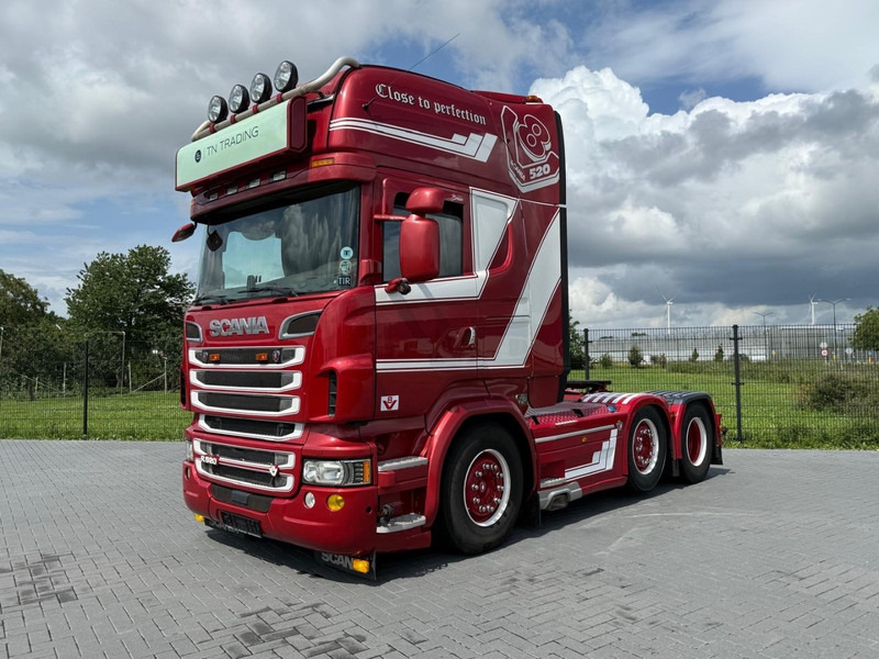 Scania R520A6X2/4NB VOLLUCHT, LEER, RETARDER, SHOW, 6X2/4, TOP CONDITIE. - Xe đầu kéo: hình 2 Scania R520A6X2/4NB VOLLUCHT, LEER, RETARDER, SHOW, 6X2/4, TOP CONDITIE. - Xe đầu kéo: hình 2
