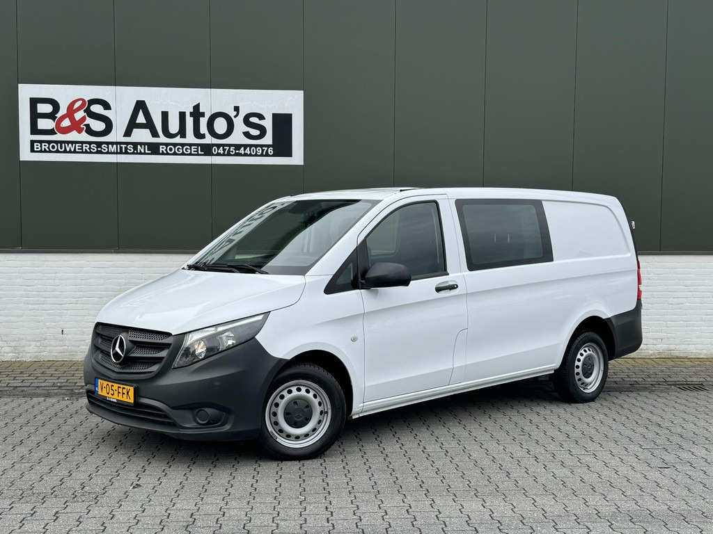 Mercedes-Benz Vito-110 Dubbele Cabine Facelift Comfort Leder stuurwiel Airco Radio+media - Xe tải van: hình 1 Mercedes-Benz Vito-110 Dubbele Cabine Facelift Comfort Leder stuurwiel Airco Radio+media - Xe tải van: hình 1
