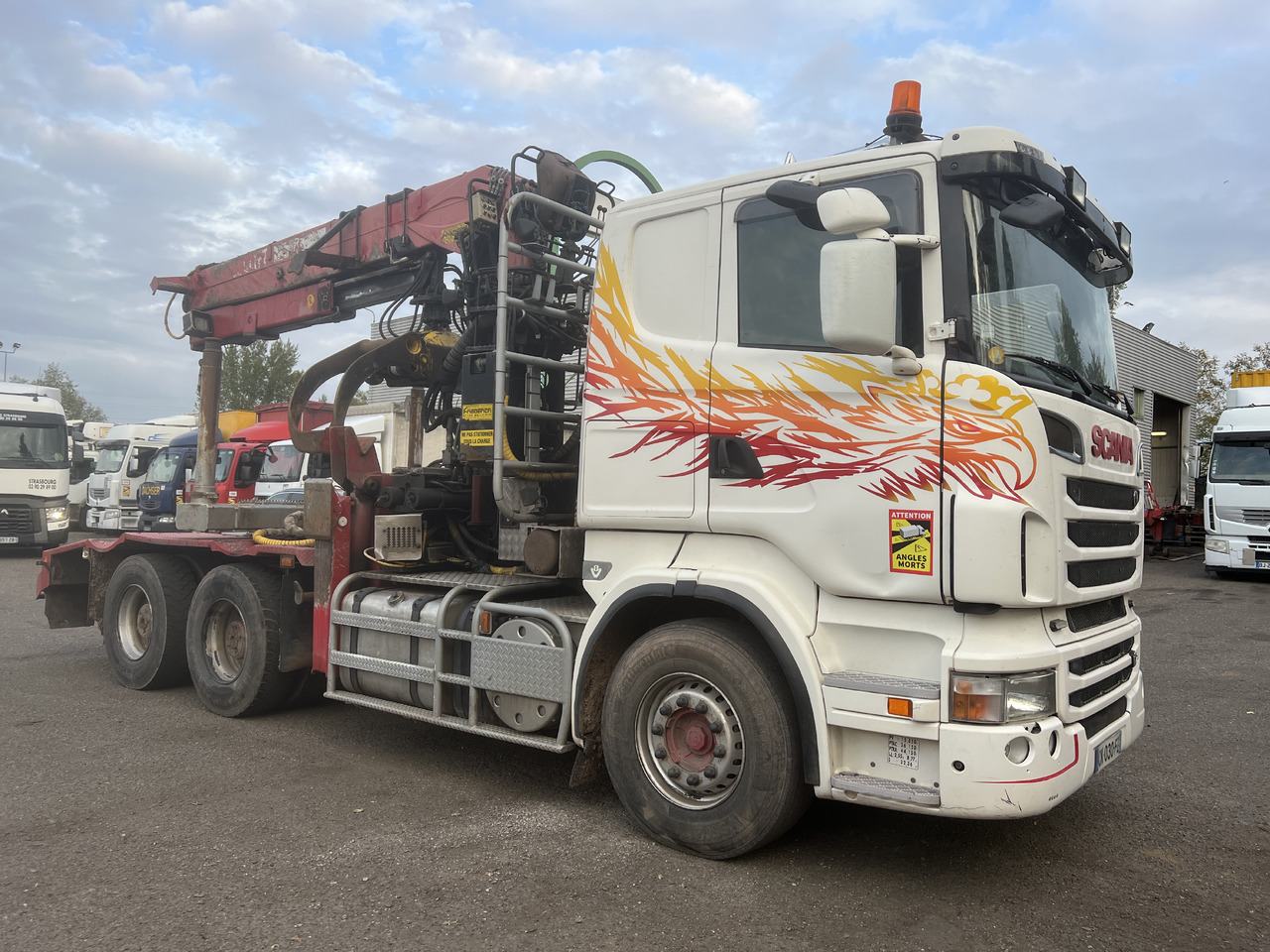SCANIA R 580 - Xe đầu kéo: hình 2 SCANIA R 580 - Xe đầu kéo: hình 2