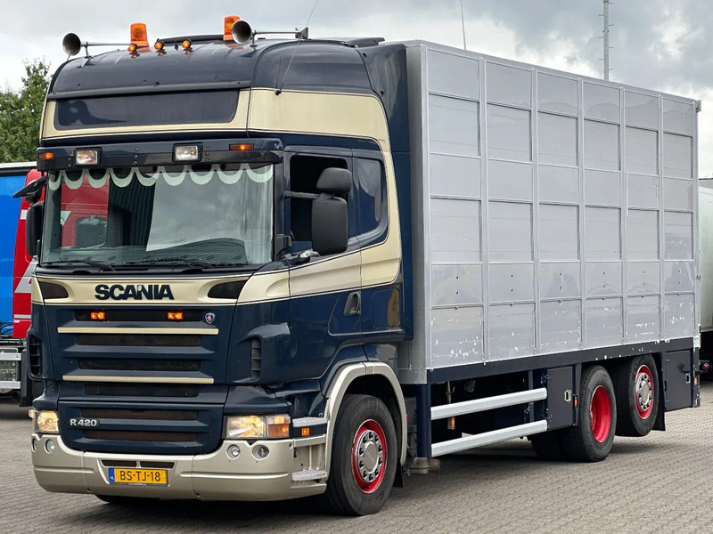 Scania R420 6x2 Topline / 3 Stock Animal Transport / Retarder / Euro 5 - Xe tải chở gia súc: hình 1 Scania R420 6x2 Topline / 3 Stock Animal Transport / Retarder / Euro 5 - Xe tải chở gia súc: hình 1
