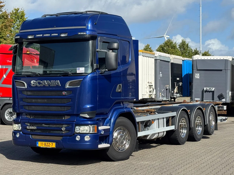 Scania R520 V8 8x4*4 Retarder / BDF / Full Air / Euro 6 - Xe chở container/ Xe tải hoán đổi thân: hình 1 Scania R520 V8 8x4*4 Retarder / BDF / Full Air / Euro 6 - Xe chở container/ Xe tải hoán đổi thân: hình 1