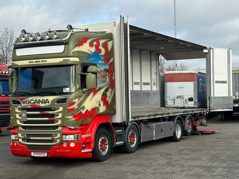 Scania R580 V8 8x2*6 Ekeri Full Side Opening / Retarder / 605 Tkm / Full Air - Xe tải hộp: hình 2 Scania R580 V8 8x2*6 Ekeri Full Side Opening / Retarder / 605 Tkm / Full Air - Xe tải hộp: hình 2