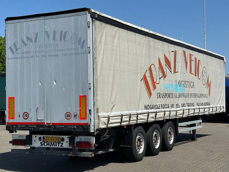 Schmitz Cargobull Schuifzeil -Dak / SAF-Disc - Sơ mi rơ moóc mui bạt: hình 1 Schmitz Cargobull Schuifzeil -Dak / SAF-Disc - Sơ mi rơ moóc mui bạt: hình 1