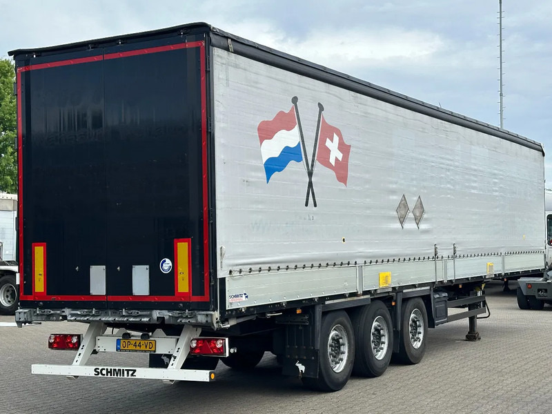 Schmitz Cargobull Schuifzeil met Borden / Disc-Brakes / Huckepack / Code XL / Apk! - Sơ mi rơ moóc mui bạt: hình 1 Schmitz Cargobull Schuifzeil met Borden / Disc-Brakes / Huckepack / Code XL / Apk! - Sơ mi rơ moóc mui bạt: hình 1