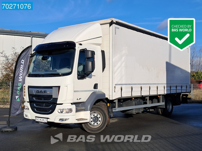DAF LF 290 4X2 16tonner Automatic Ladebordwand ACC Euro 6 - Xe tải thùng mui bạt: hình 1 DAF LF 290 4X2 16tonner Automatic Ladebordwand ACC Euro 6 - Xe tải thùng mui bạt: hình 1