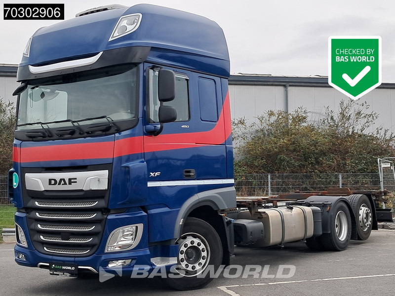 DAF XF 480 6X2 BDF Retarder SSC Lift+Steering Axle Automatic Euro 6 - Xe chở container/ Xe tải hoán đổi thân: hình 1 DAF XF 480 6X2 BDF Retarder SSC Lift+Steering Axle Automatic Euro 6 - Xe chở container/ Xe tải hoán đổi thân: hình 1