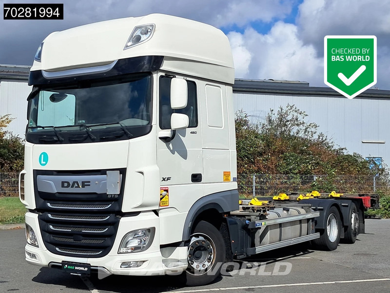DAF XF 480 6X2 SSC Retarder 2xTanks Lift/Steering ACC Euro 6 - Xe chở container/ Xe tải hoán đổi thân: hình 1 DAF XF 480 6X2 SSC Retarder 2xTanks Lift/Steering ACC Euro 6 - Xe chở container/ Xe tải hoán đổi thân: hình 1