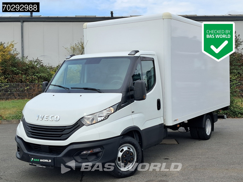 Iveco Daily 35C16 Ladebordwand Automatik 160PS Doppelbereifung Koffer Klima Kamera Euro6 19m3 A/C - Xe tải nhỏ thùng kín: hình 1 Iveco Daily 35C16 Ladebordwand Automatik 160PS Doppelbereifung Koffer Klima Kamera Euro6 19m3 A/C - Xe tải nhỏ thùng kín: hình 1