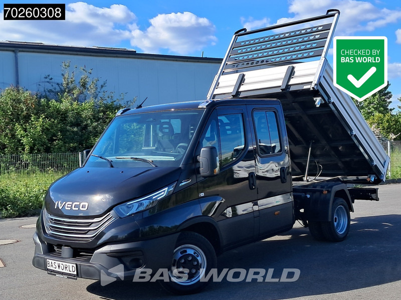 Xe ben nhỏ mới Iveco Daily 35C21 Neu! 3.0L Dreiseitenkipper 210PS Doppel Kabine Doppelbereifung Klima Tempomat LED Kamera Kipper 2m3 A/C: hình 1
