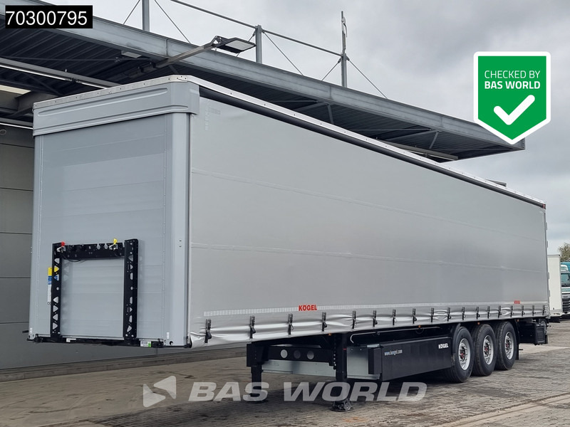 Kögel S24-1 3 axles NEW Palettenkasten Lift Axle - Sơ mi rơ moóc mui bạt: hình 1 Kögel S24-1 3 axles NEW Palettenkasten Lift Axle - Sơ mi rơ moóc mui bạt: hình 1