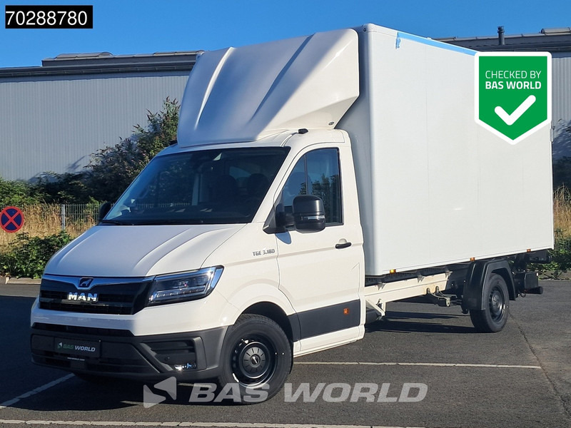 MAN TGE 3.180 Neu! Automatik 2025 Facelift Koffer Ladebordwand Navi Klima Tempomat LED Euro6 21m3 A/C Cruise control - Xe tải nhỏ thùng kín: hình 1 MAN TGE 3.180 Neu! Automatik 2025 Facelift Koffer Ladebordwand Navi Klima Tempomat LED Euro6 21m3 A/C Cruise control - Xe tải nhỏ thùng kín: hình 1