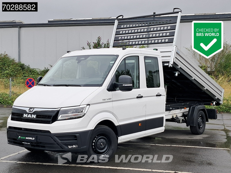 MAN TGE 3.180 Neu! Dreiseitenkipper Automatik 2025 Facelift 180PS AHK LED Klima Tempomat Navi ACC Euro6 Kieper 3m3 A/C Towbar - Xe ben nhỏ: hình 1 MAN TGE 3.180 Neu! Dreiseitenkipper Automatik 2025 Facelift 180PS AHK LED Klima Tempomat Navi ACC Euro6 Kieper 3m3 A/C Towbar - Xe ben nhỏ: hình 1