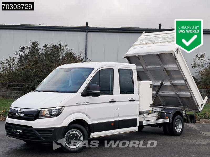 Volkswagen Crafter Doppel Kabine Kipper Doppelbereifung 3,5t AHK Klima Tempomat Kamera Euro6 A/C Towbar Cruise control - Xe ben nhỏ: hình 1 Volkswagen Crafter Doppel Kabine Kipper Doppelbereifung 3,5t AHK Klima Tempomat Kamera Euro6 A/C Towbar Cruise control - Xe ben nhỏ: hình 1