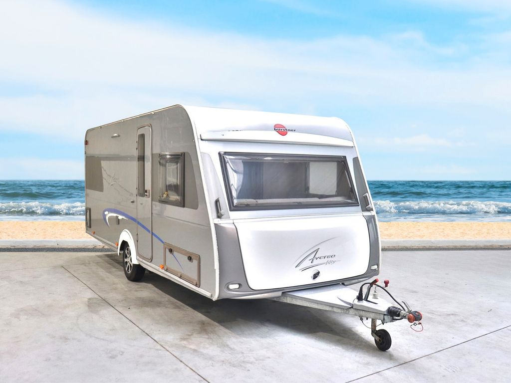 Rơ moóc kiểu caravan Bürstner Averso Fifty 465 TS/1.Hand/Festbett/Rundsitzgr.: hình 1