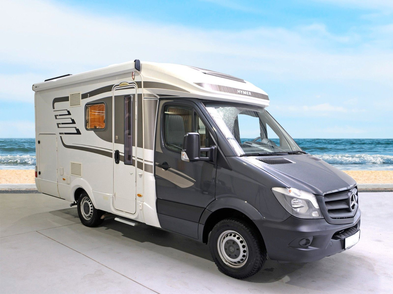 HYMER / ERIBA / HYMERCAR ML-T 540 / Automatik / Festbett / PREISKNALLER - Xe cắm trại bán tích hợp: hình 1 HYMER / ERIBA / HYMERCAR ML-T 540 / Automatik / Festbett / PREISKNALLER - Xe cắm trại bán tích hợp: hình 1