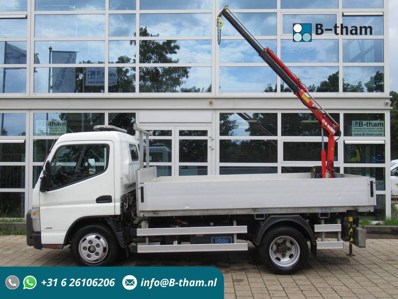 FUSO Canter 6S15 NIDO Hydro Winterdienst Maxilift Kraan - Xe tải nhỏ phẳng: hình 1 FUSO Canter 6S15 NIDO Hydro Winterdienst Maxilift Kraan - Xe tải nhỏ phẳng: hình 1