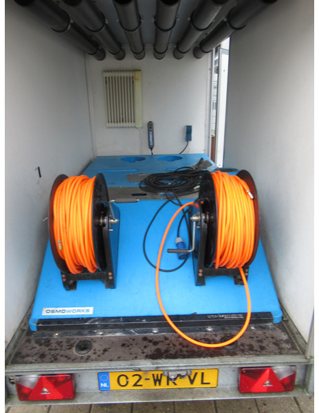 Hapert EA R + Osmoworks 850L Telewash Gesloten aanhanger - Rơ moóc hộp kín: hình 2 Hapert EA R + Osmoworks 850L Telewash Gesloten aanhanger - Rơ moóc hộp kín: hình 2