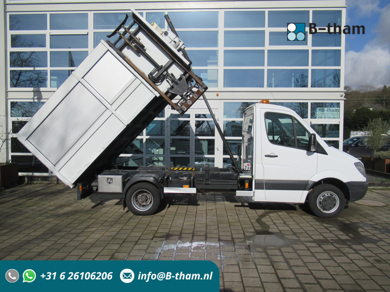 Mercedes-Benz Sprinter 510CDI Kipper + Zij-belading Side-loader - Xe ben: hình 1 Mercedes-Benz Sprinter 510CDI Kipper + Zij-belading Side-loader - Xe ben: hình 1