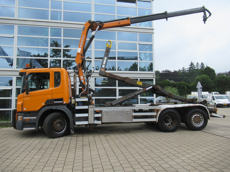 Scania P 320 B 6x2*4 + HMF 835 + HYVA Haakarm - Xe tải nâng móc, Xe cẩu tự hành: hình 3 Scania P 320 B 6x2*4 + HMF 835 + HYVA Haakarm - Xe tải nâng móc, Xe cẩu tự hành: hình 3