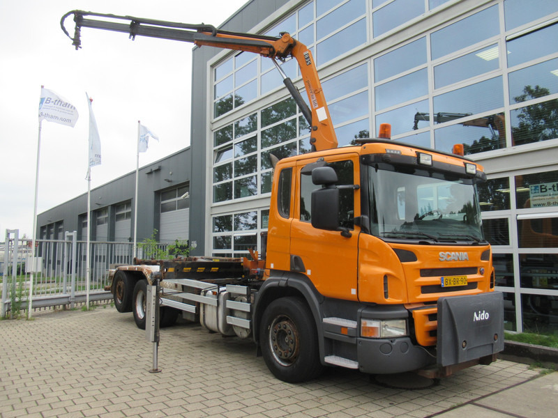 Scania P 320 B 6x2*4 + HMF 835 + HYVA Haakarm - Xe tải nâng móc, Xe cẩu tự hành: hình 2 Scania P 320 B 6x2*4 + HMF 835 + HYVA Haakarm - Xe tải nâng móc, Xe cẩu tự hành: hình 2