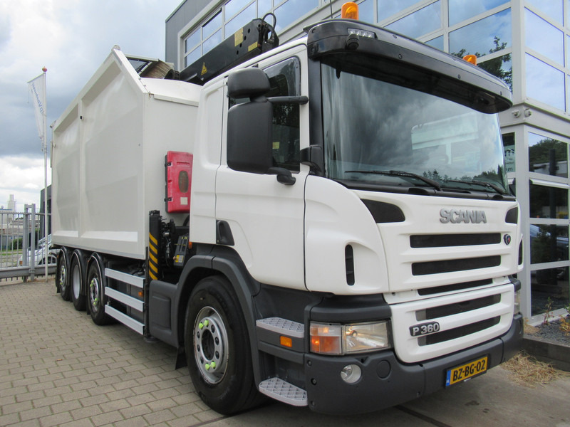 Scania P360 B 8X2*6 Kipper + Palfinger 22T/M - Xe ben, Xe cẩu tự hành: hình 4 Scania P360 B 8X2*6 Kipper + Palfinger 22T/M - Xe ben, Xe cẩu tự hành: hình 4