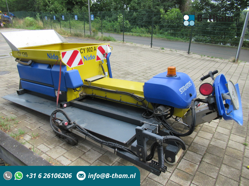 Schmidt Stratos B08L-27 PCLN-350 0,8M3 + 350L ROTO-power Hook Haak Salzstreuer Saltspreader - Xe tải nhỏ: hình 1 Schmidt Stratos B08L-27 PCLN-350 0,8M3 + 350L ROTO-power Hook Haak Salzstreuer Saltspreader - Xe tải nhỏ: hình 1