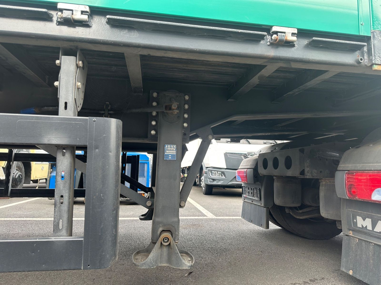 M & V Pritsche/ Plattform/ Langmaterial 12.8m - Sơ mi rơ moóc thùng lửng/ Phẳng: hình 3 M & V Pritsche/ Plattform/ Langmaterial 12.8m - Sơ mi rơ moóc thùng lửng/ Phẳng: hình 3