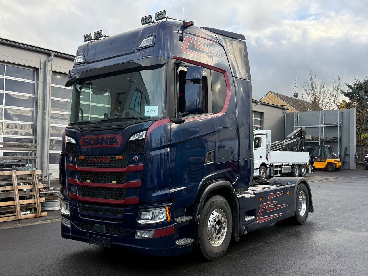 Scania S500 4x2, Voll-Luft, Retarder, Hydraulik, OptiCr - Xe đầu kéo: hình 1 Scania S500 4x2, Voll-Luft, Retarder, Hydraulik, OptiCr - Xe đầu kéo: hình 1