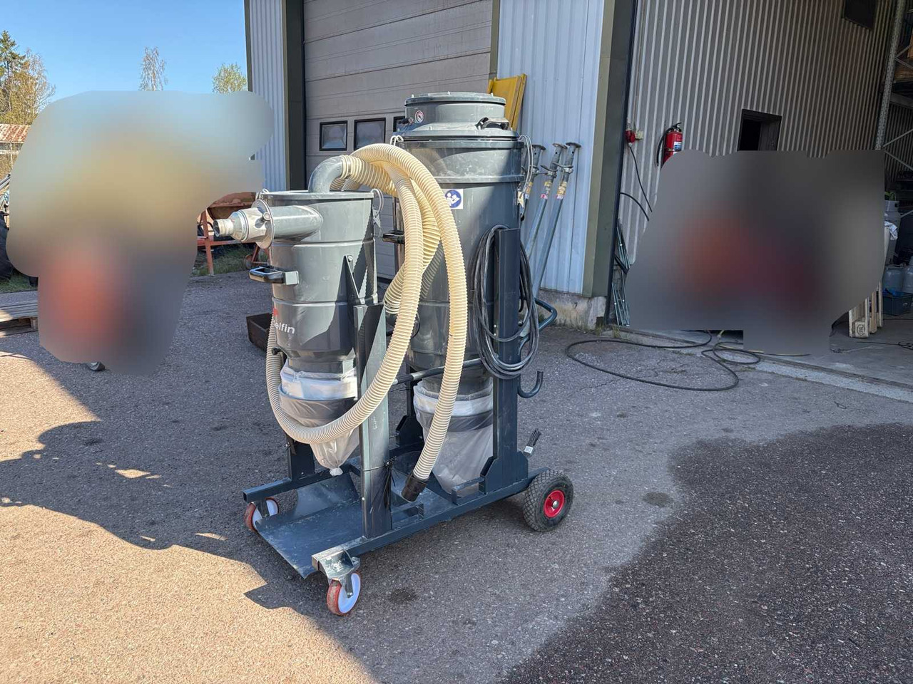 Industrial vacuum cleaner Delfin DM3 - Máy hút bụi công nghiệp: hình 2 Industrial vacuum cleaner Delfin DM3 - Máy hút bụi công nghiệp: hình 2