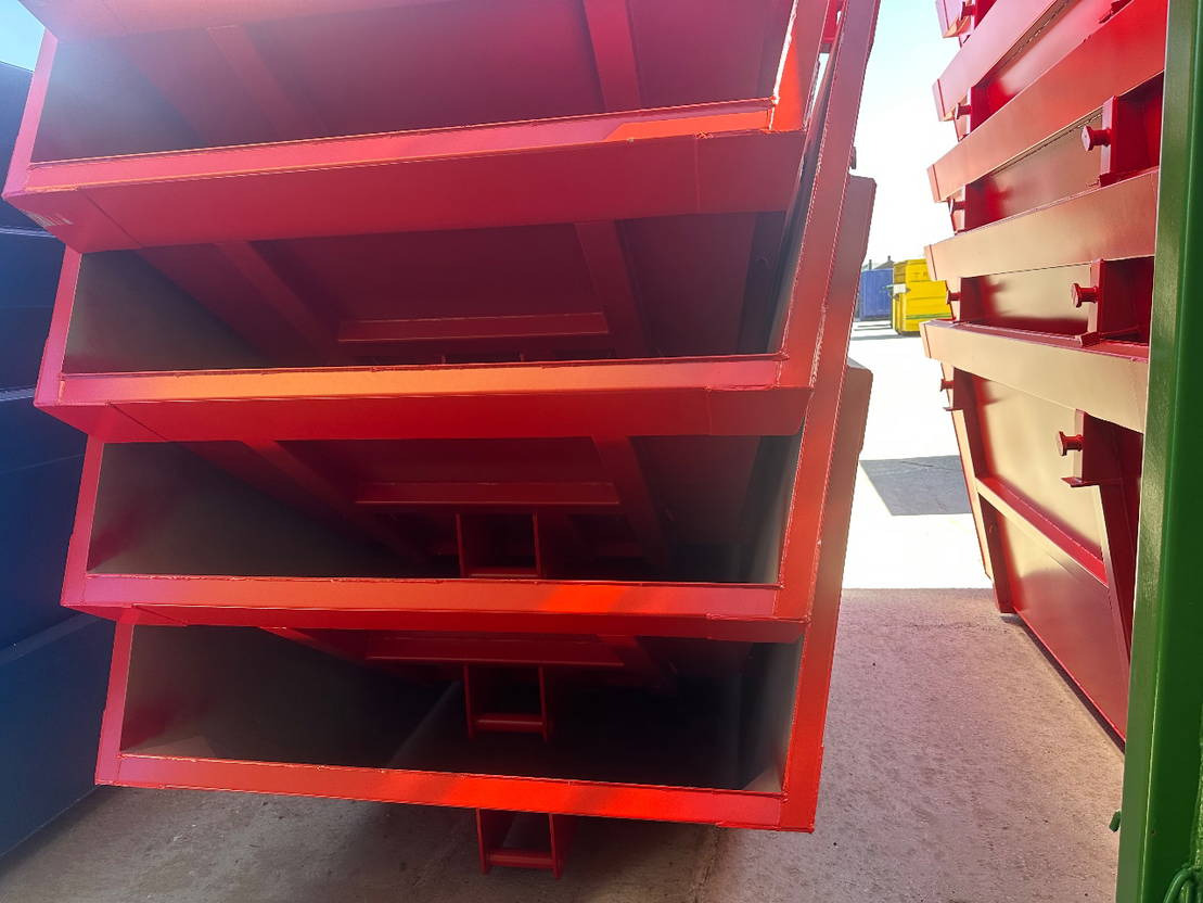 Sidalco 9m3 ral 3020 - Hoán đổi thân/ Container: hình 4 Sidalco 9m3 ral 3020 - Hoán đổi thân/ Container: hình 4