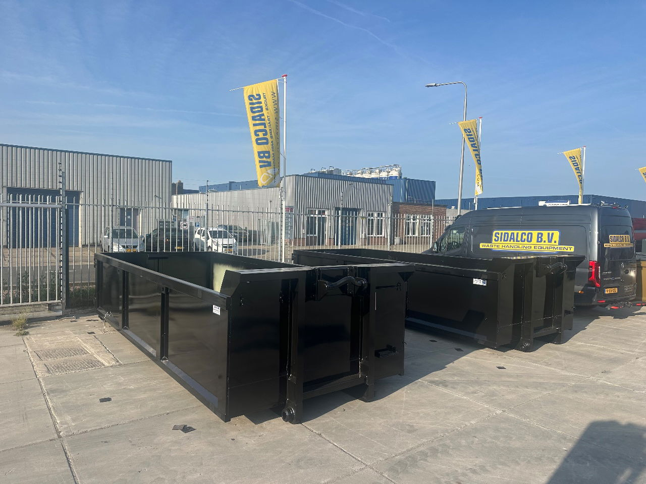 Sidalco 15 m3 hardox HB 450 - Thùng chứa hooklift: hình 1 Sidalco 15 m3 hardox HB 450 - Thùng chứa hooklift: hình 1