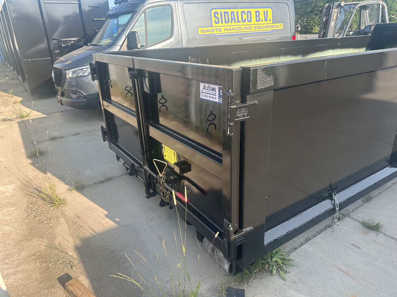 Sidalco 15 m3 hardox HB 450 - Thùng chứa hooklift: hình 4 Sidalco 15 m3 hardox HB 450 - Thùng chứa hooklift: hình 4