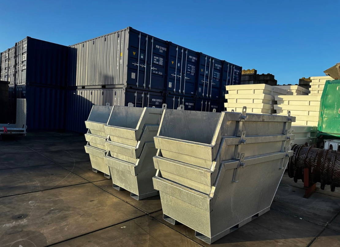 Sidalco 2 m3 gegalvaniseerd - Thùng chứa công nghiệp: hình 4 Sidalco 2 m3 gegalvaniseerd - Thùng chứa công nghiệp: hình 4