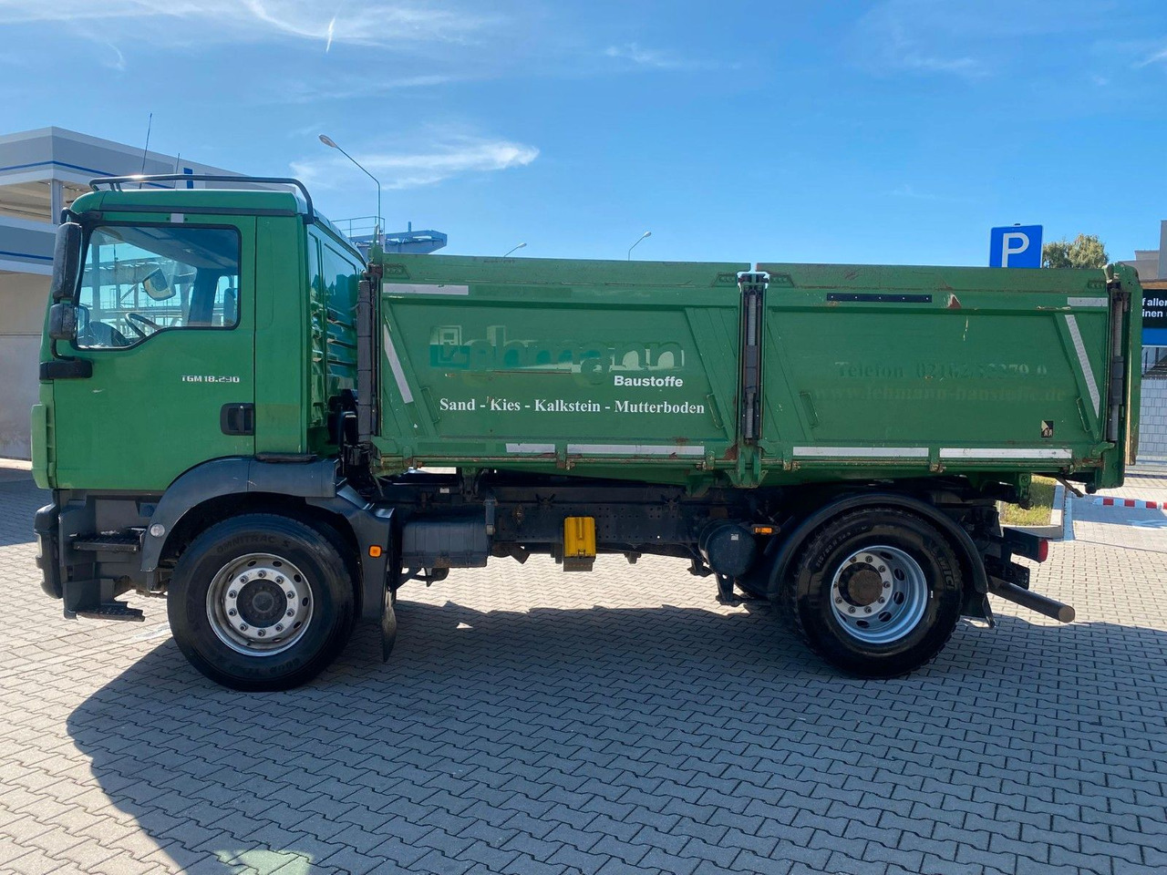 Xe ben MAN TGM 18.290  4X4 ALLRAD KLIMA DREISEITENKIPPER: hình 14