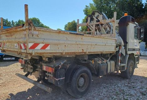 Mercedes-Benz ACTROS 1831 4X4 KRAN MEILER ALLRAD ATLAS KRAN - Xe ben, Xe cẩu tự hành: hình 4 Mercedes-Benz ACTROS 1831 4X4 KRAN MEILER ALLRAD ATLAS KRAN - Xe ben, Xe cẩu tự hành: hình 4