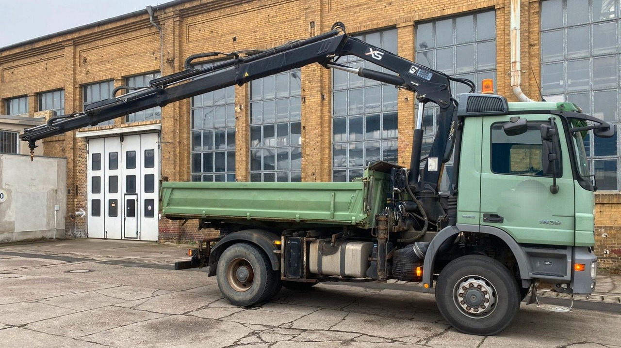 Mercedes-Benz Actros 2/3 6-Zyl.1836 ALLRAD 4x4 Dreiseitk: Kran Mercedes-Benz Actros 2/3 6-Zyl.1836 ALLRAD 4x4 Dreiseitk. Kran - Xe ben, Xe cẩu tự hành: hình 1 Mercedes-Benz Actros 2/3 6-Zyl.1836 ALLRAD 4x4 Dreiseitk: Kran Mercedes-Benz Actros 2/3 6-Zyl.1836 ALLRAD 4x4 Dreiseitk. Kran - Xe ben, Xe cẩu tự hành: hình 1