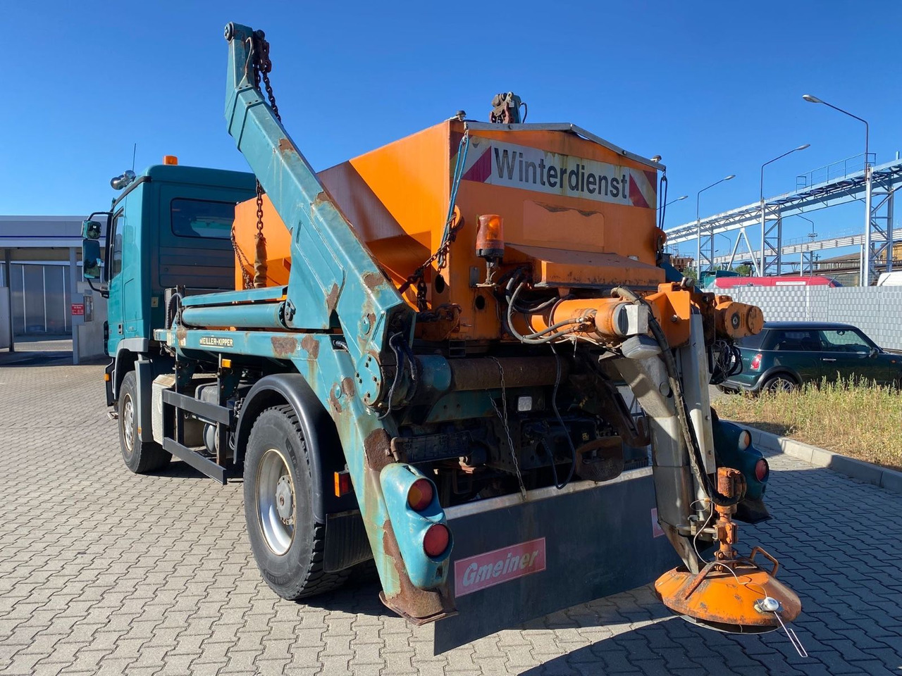 Xe ben Mercedes-Benz Actros 2/3 6-Zyl. 1841 MEILER ABSATZKIPP. WINTER: hình 5